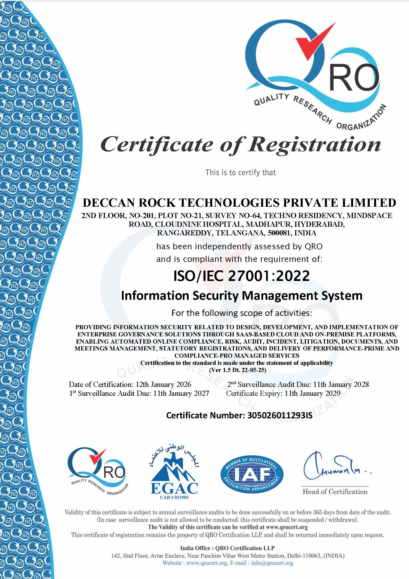 ISO/IEC 27001:2022